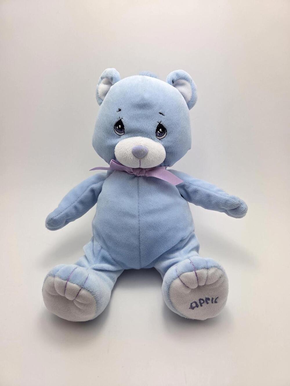 Precious Moments "April" the Blue Birthday Bear Plush (8 inch)
